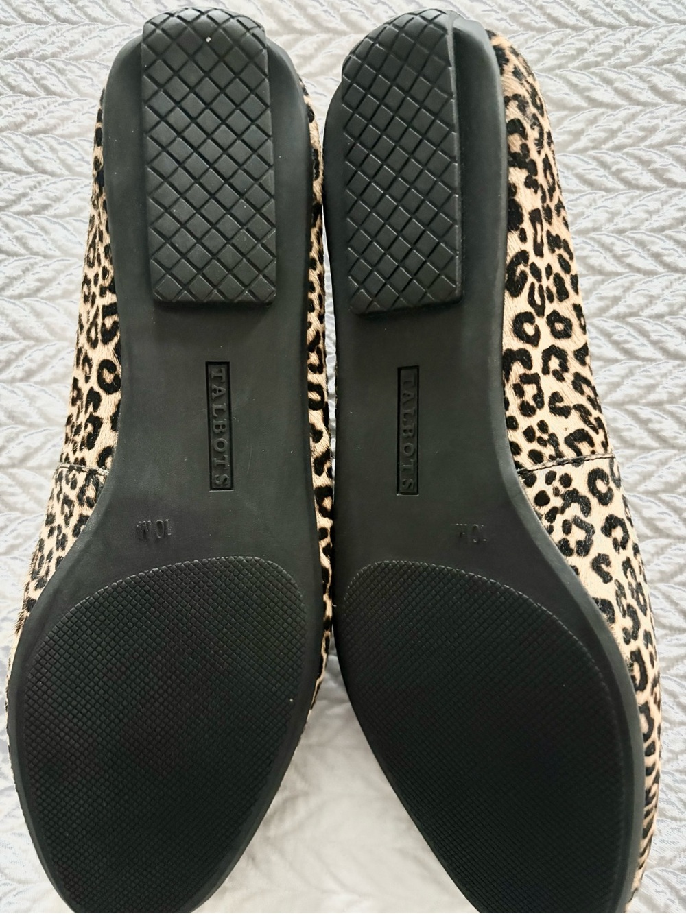 Talbots Leopard Print Tassel Loafers in calf leather Woman’s size 10M NEW - Picture 4 of 7